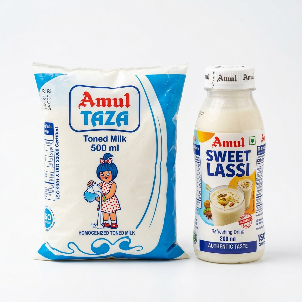 Amul Milk & Lassi 🥛